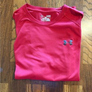 Under Armour Men's Short Sleeve Red Tee
